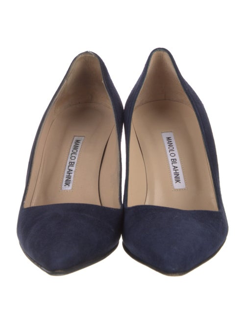 Manolo Blahnik Suede Pumps