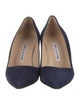 Manolo Blahnik Suede Pumps