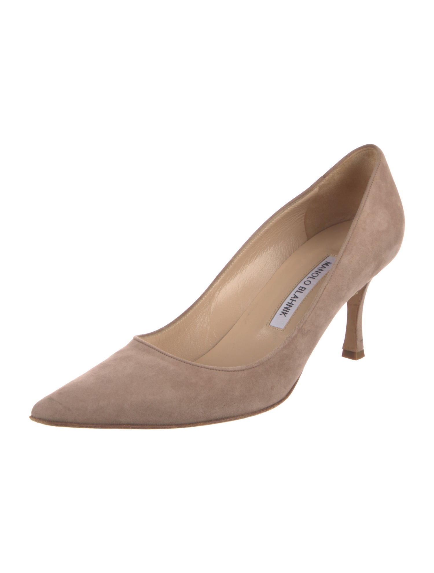 Manolo Blahnik Suede Pumps