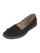 Manolo Blahnik Suede Tassel Accents Loafers