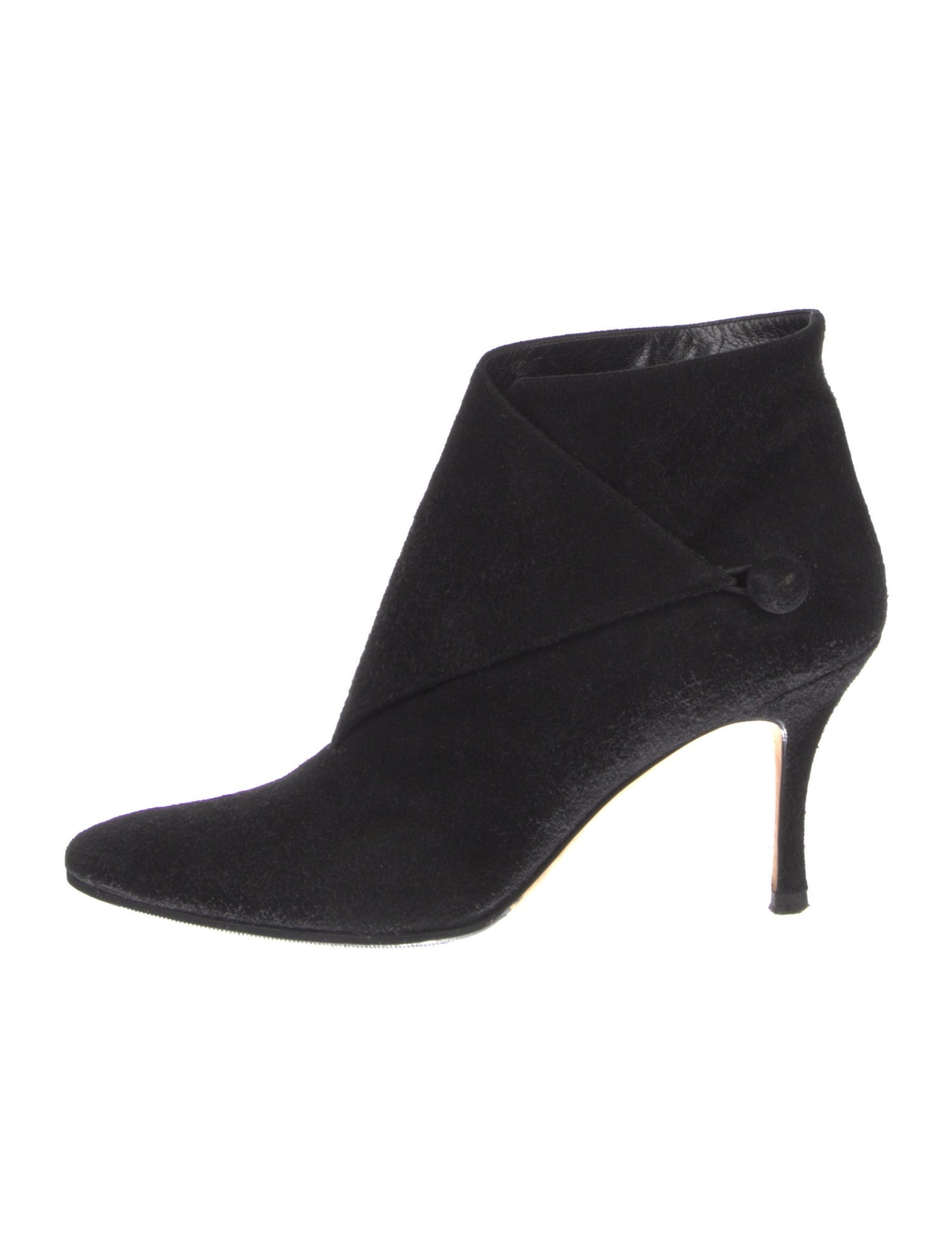 Manolo Blahnik Suede Boots