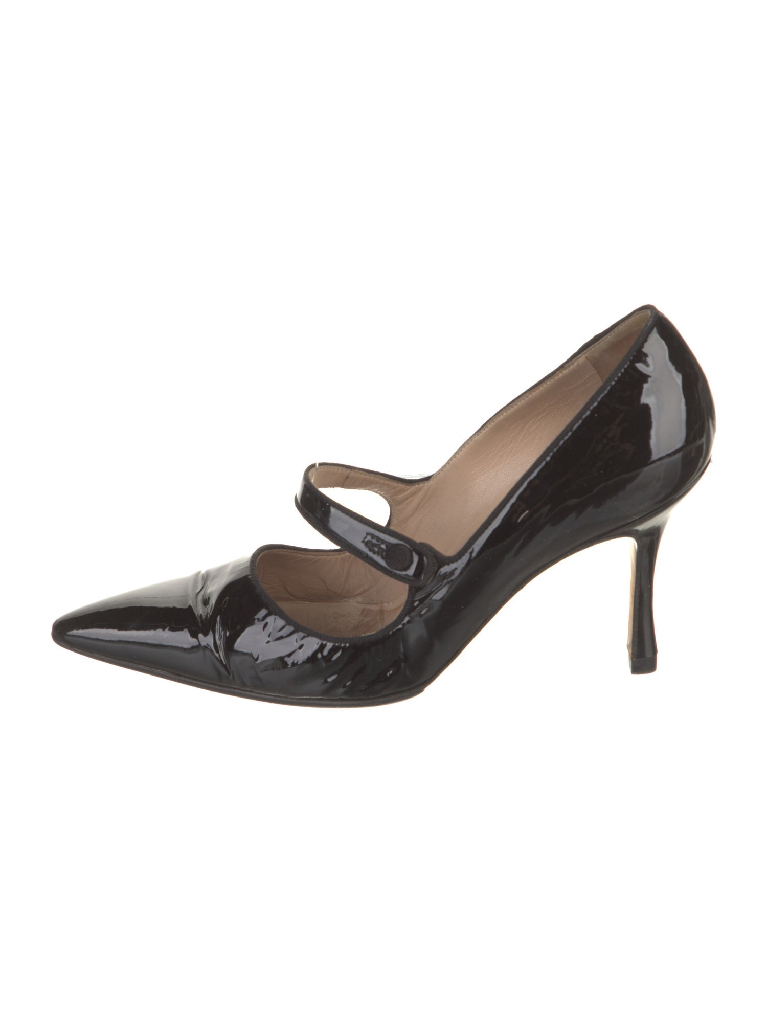Manolo Blahnik Patent Leather Pumps