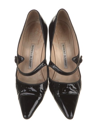Manolo Blahnik Patent Leather Pumps