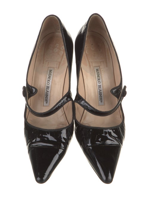 Manolo Blahnik Patent Leather Pumps