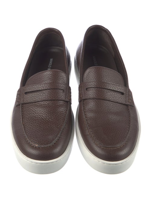Manolo Blahnik Leather Loafers