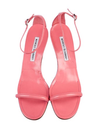Manolo Blahnik Leather Sandals