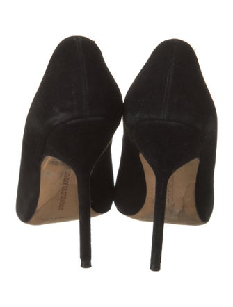 Manolo Blahnik Suede Pumps