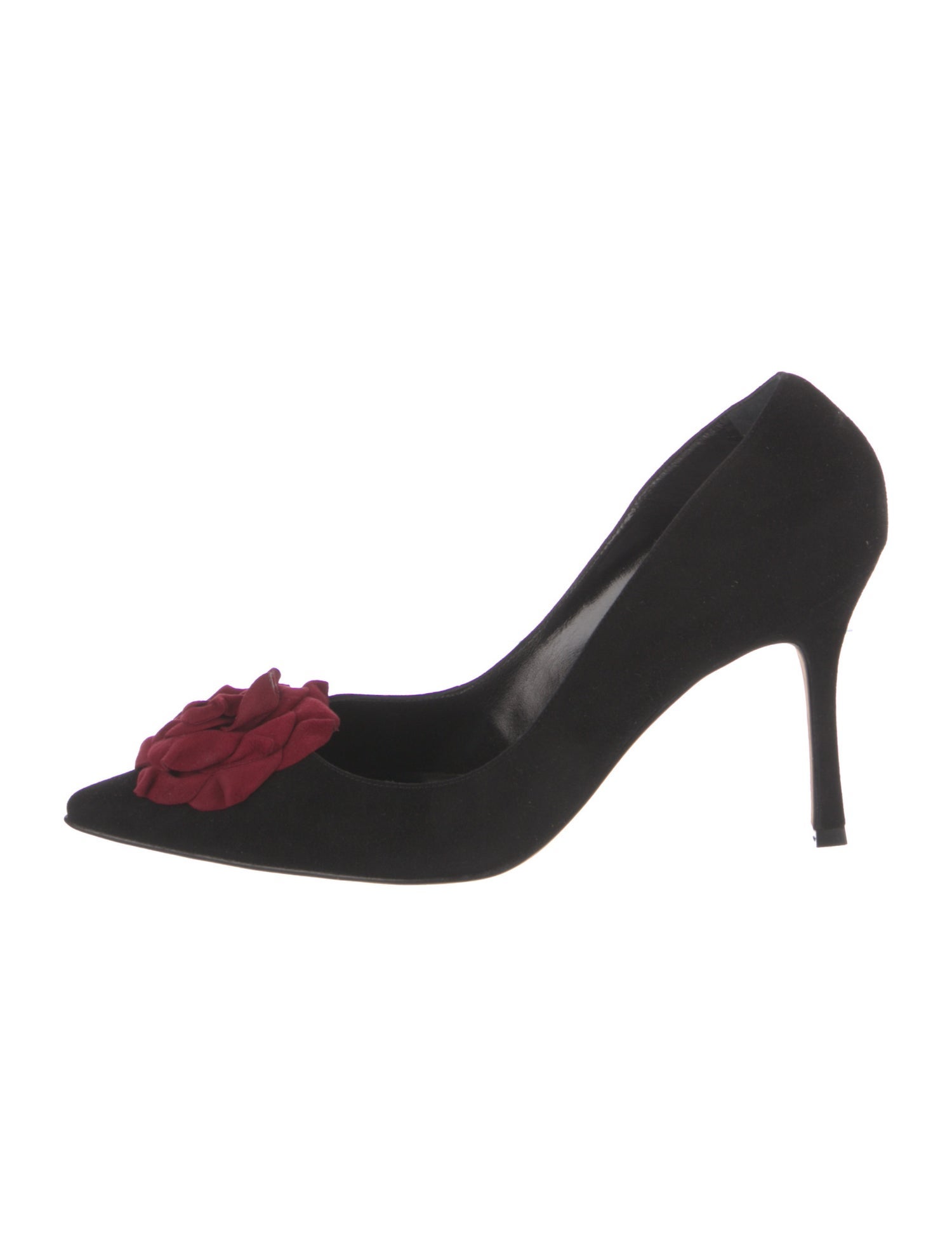 Manolo Blahnik Suede Pumps