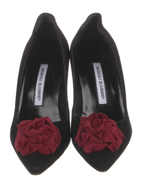 Manolo Blahnik Suede Pumps