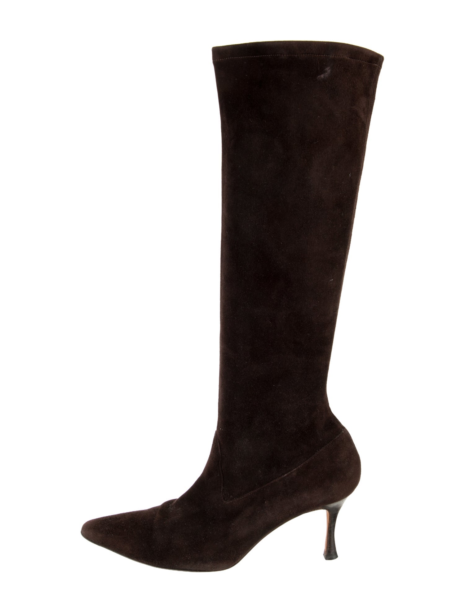 Manolo Blahnik Suede Boots