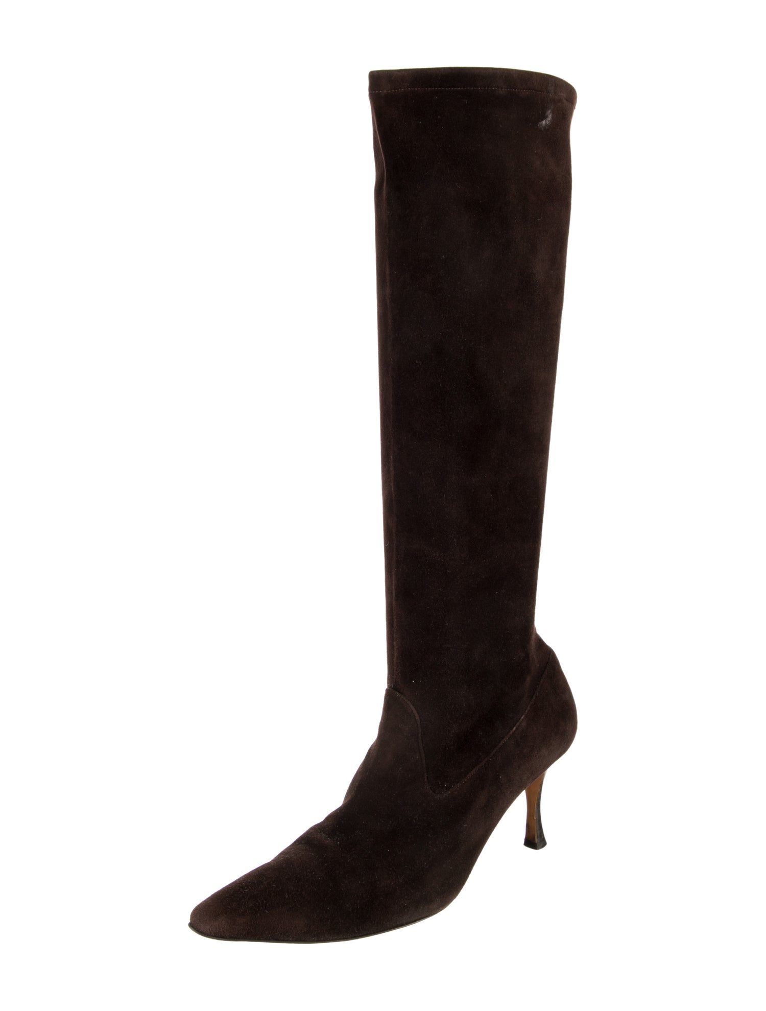 Manolo Blahnik Suede Boots