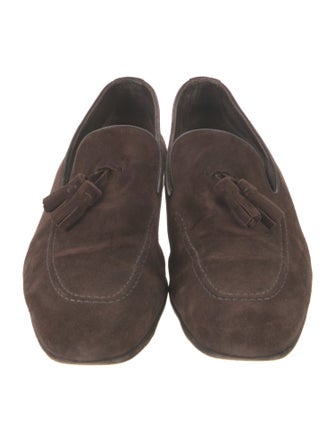 Manolo Blahnik Truro Suede Loafers