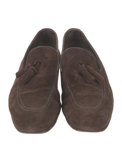 Manolo Blahnik Truro Suede Loafers