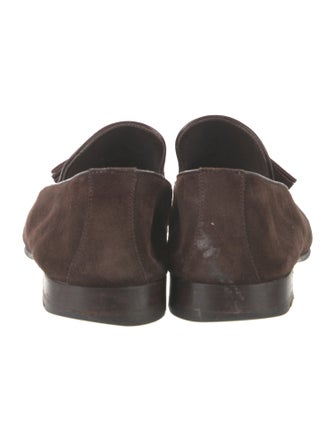 Manolo Blahnik Truro Suede Loafers