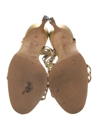 Manolo Blahnik Lace Sandals