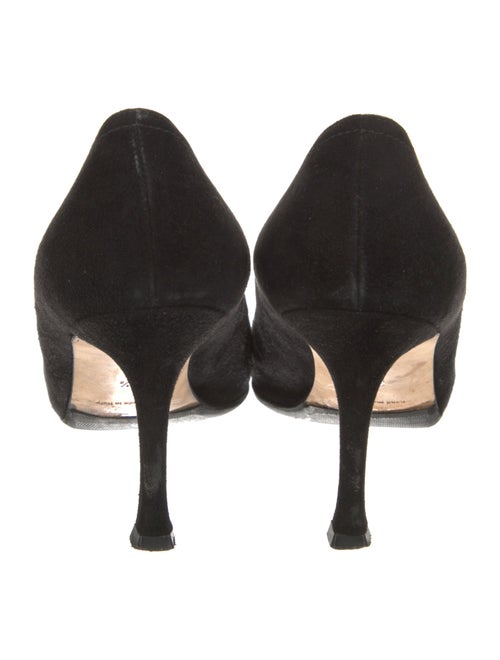 Manolo Blahnik Suede Pumps