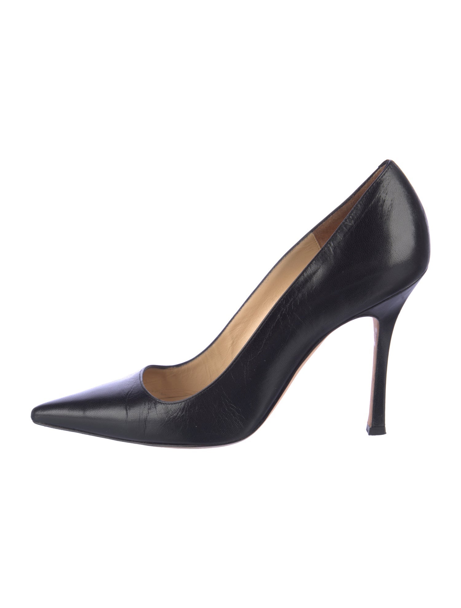 Manolo Blahnik Leather Pumps