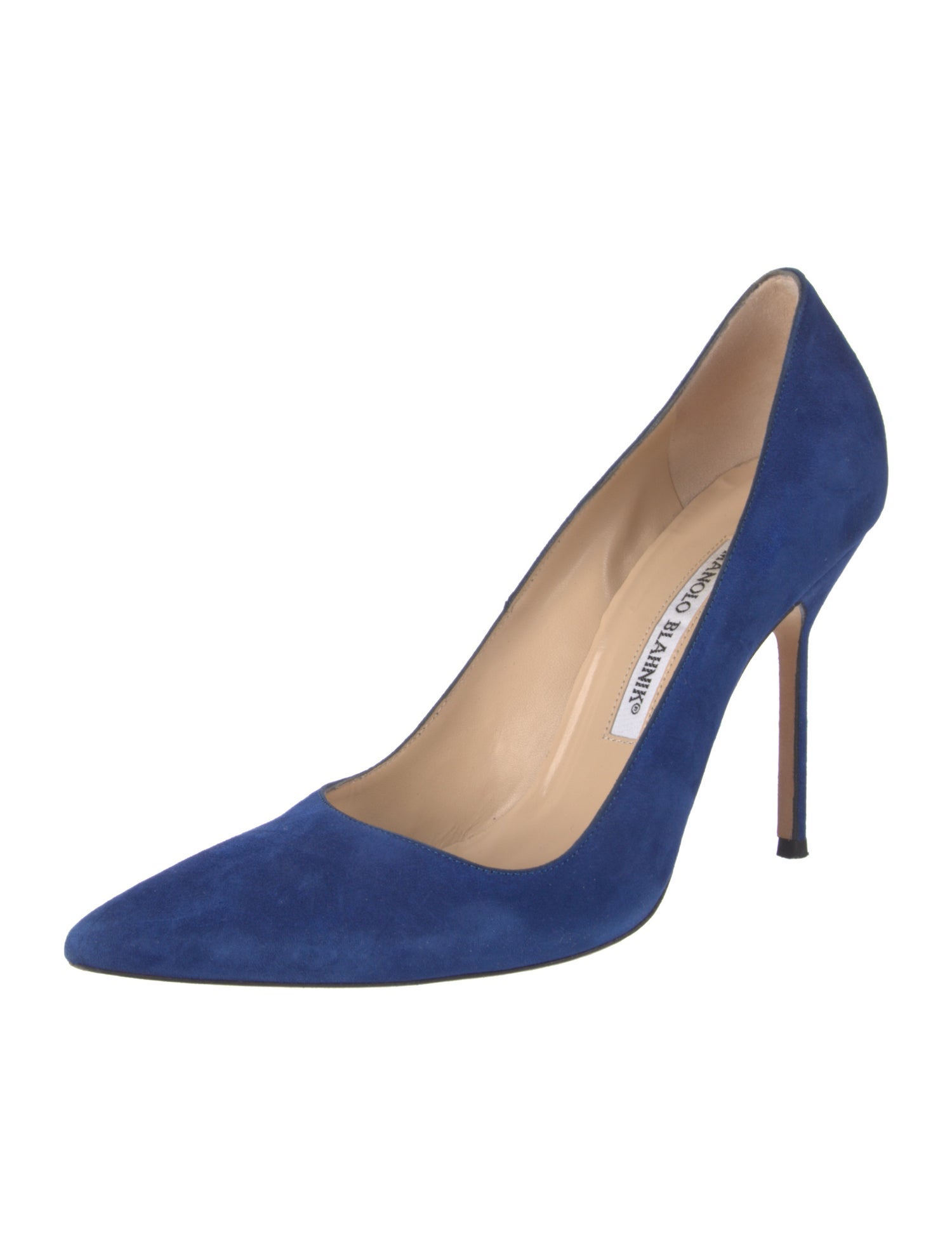 Manolo Blahnik Suede Pumps