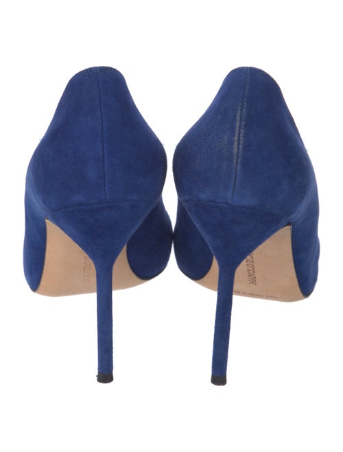 Manolo Blahnik Suede Pumps