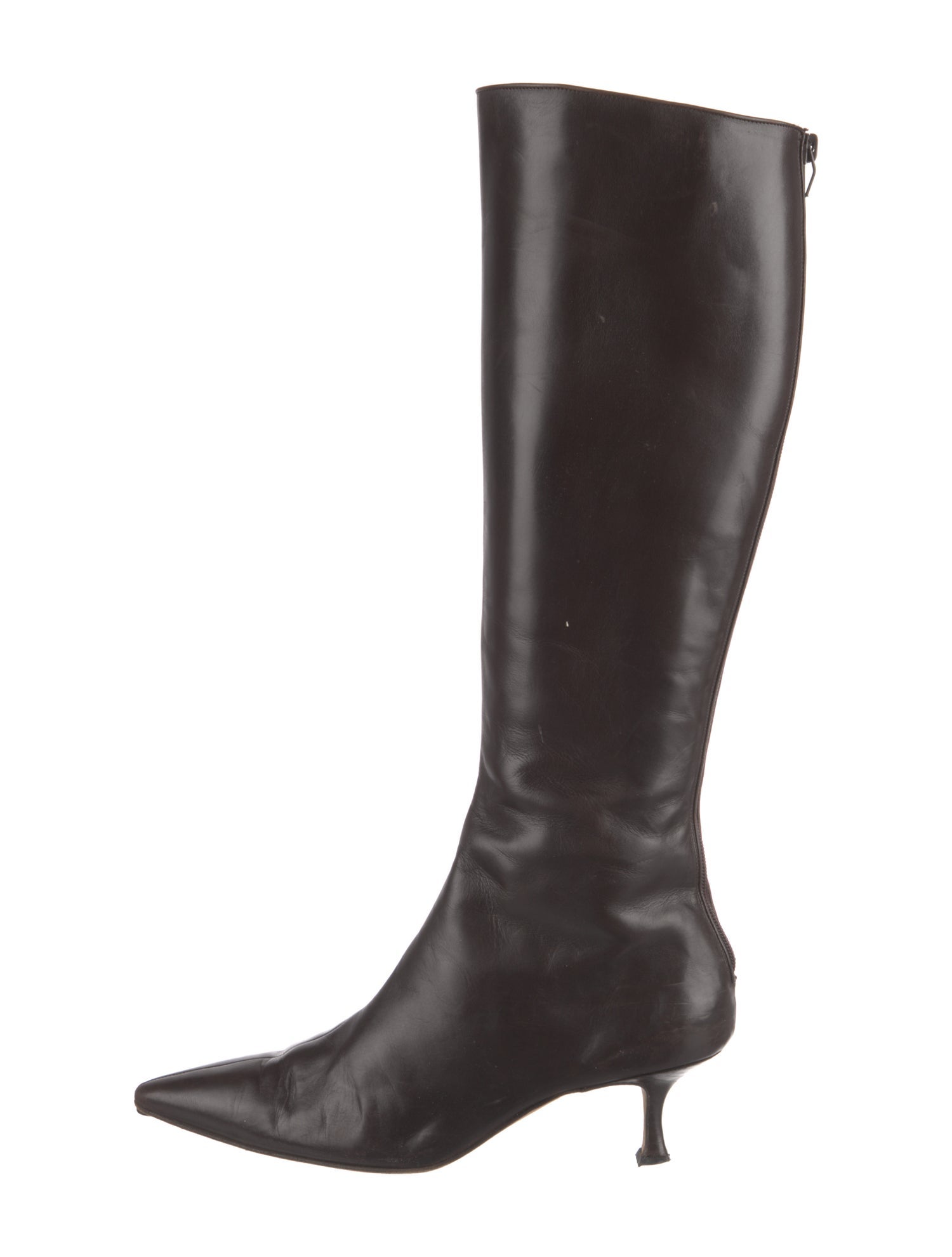 Manolo Blahnik Leather Boots