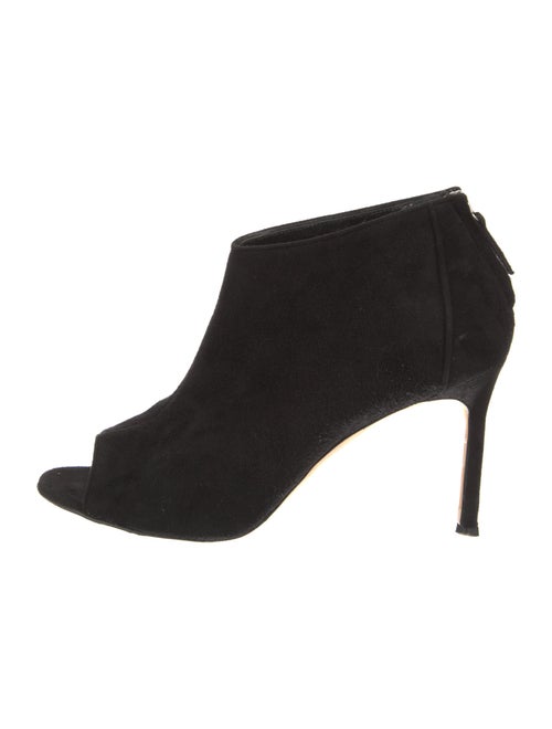 Manolo Blahnik Suede Mules