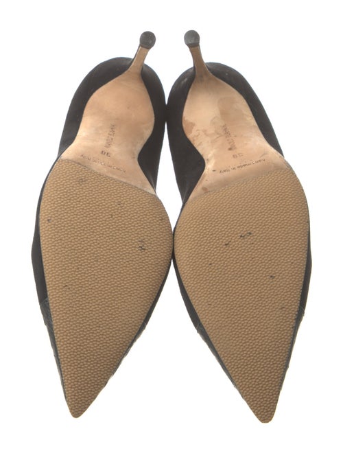 Manolo Blahnik Suede Pumps