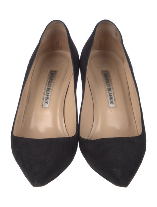 Manolo Blahnik Suede Pumps