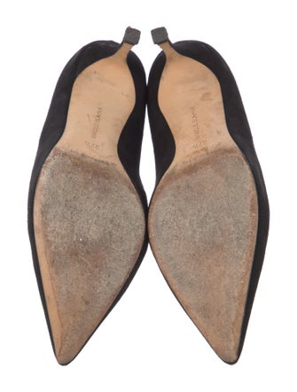 Manolo Blahnik Suede Pumps
