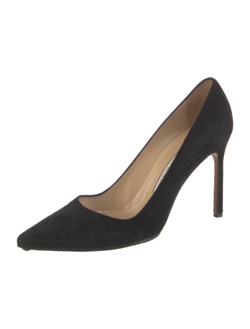 Manolo Blahnik Suede Pumps