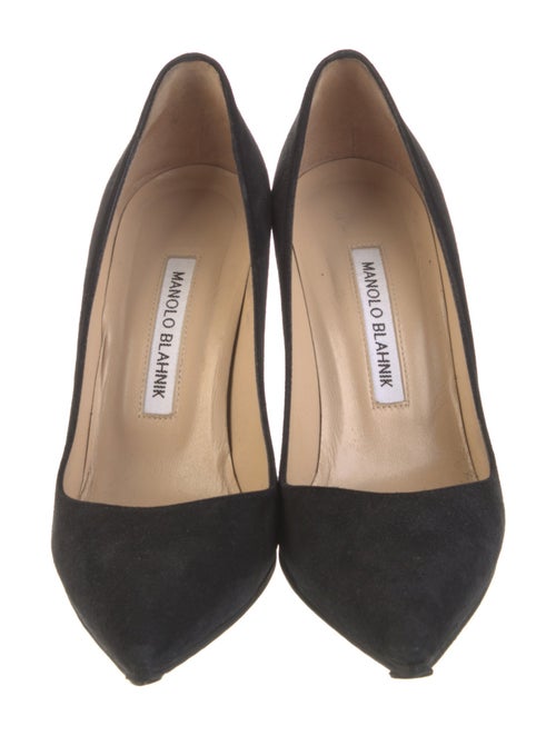 Manolo Blahnik Suede Pumps