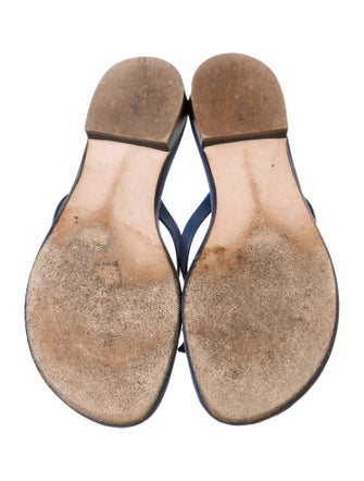 Manolo Blahnik Suede Slides