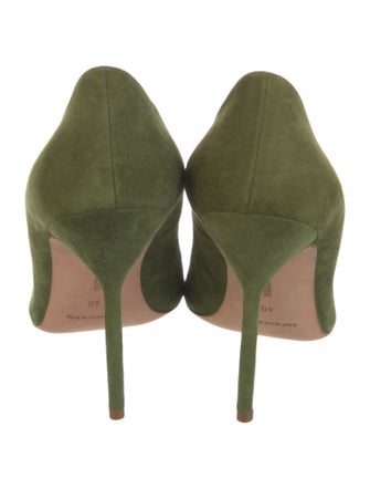 Manolo Blahnik Suede Pumps