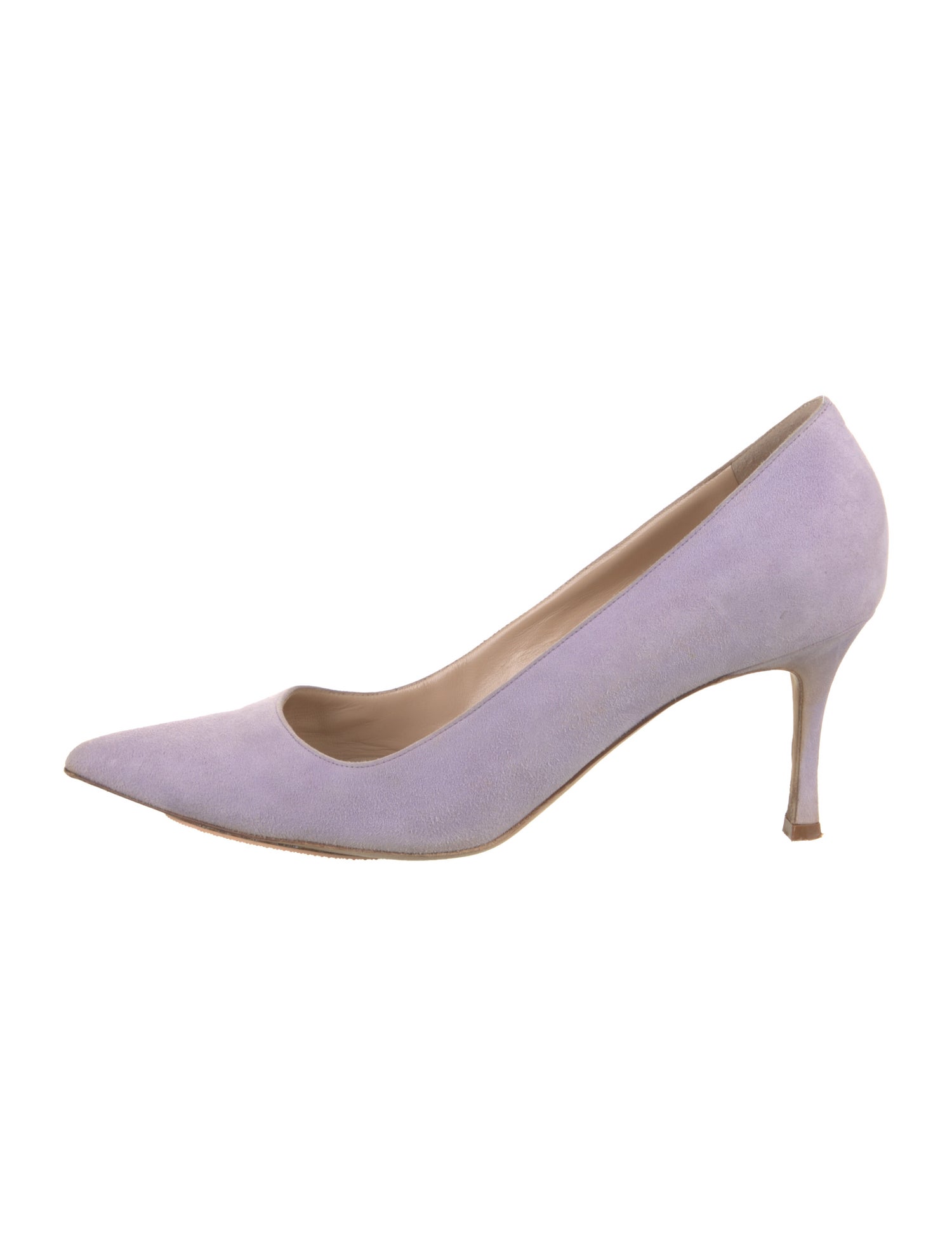 Manolo Blahnik Suede Pumps