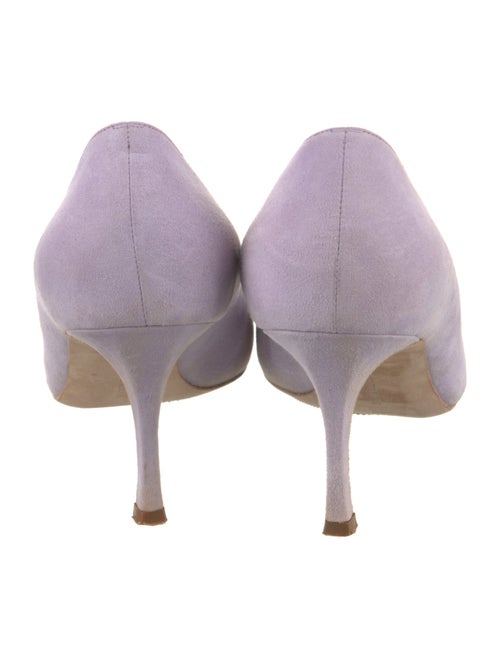 Manolo Blahnik Suede Pumps