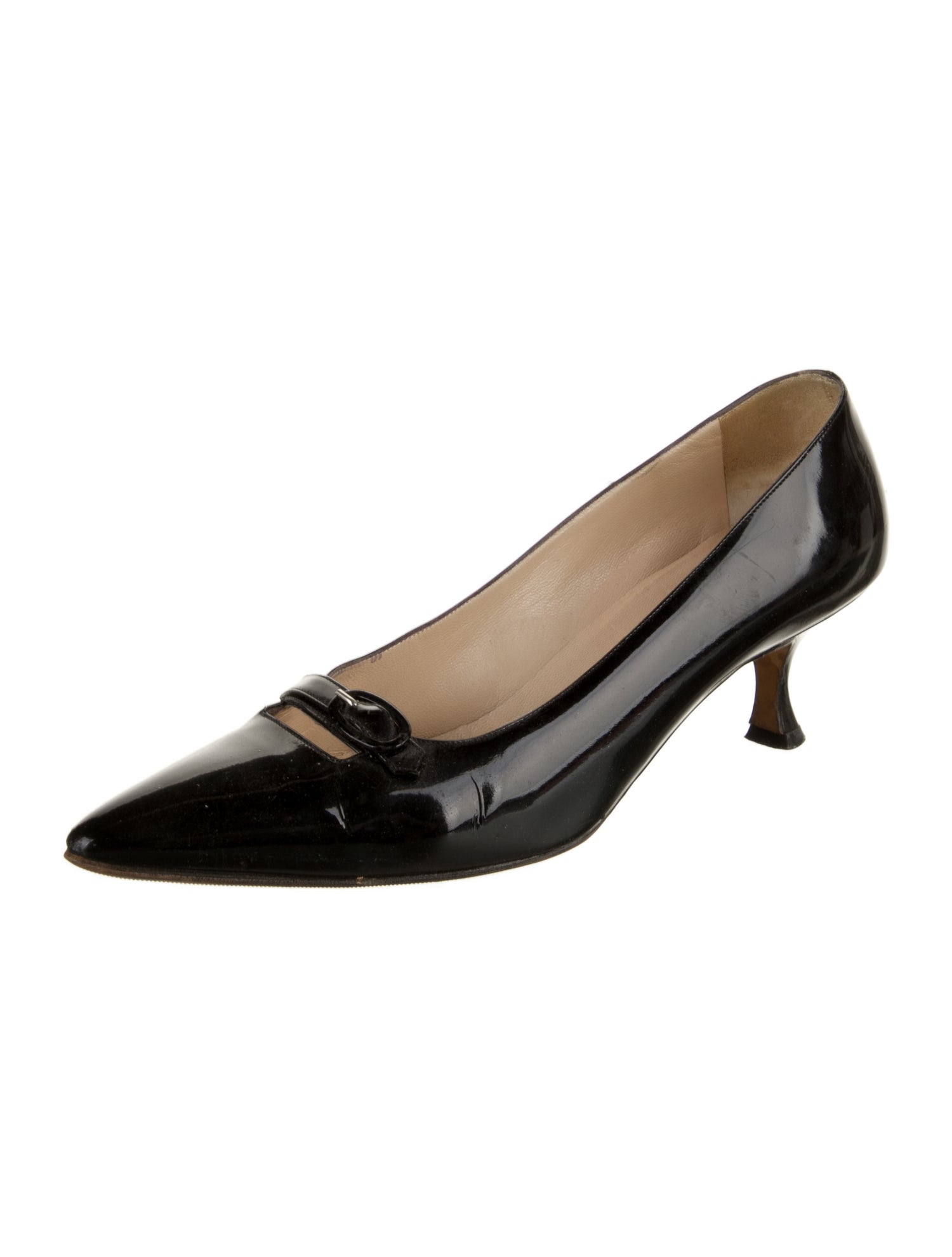 Manolo Blahnik Patent Leather Pumps