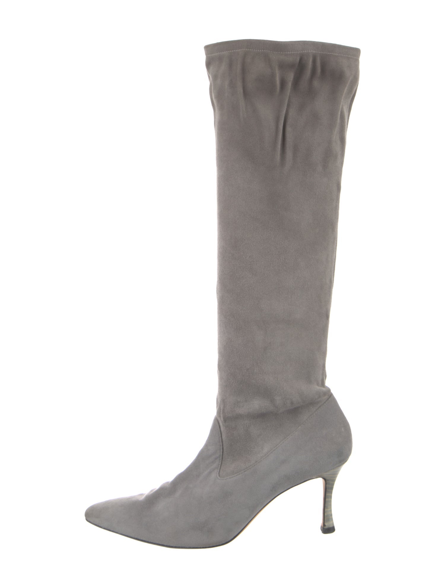 Manolo Blahnik Suede Boots