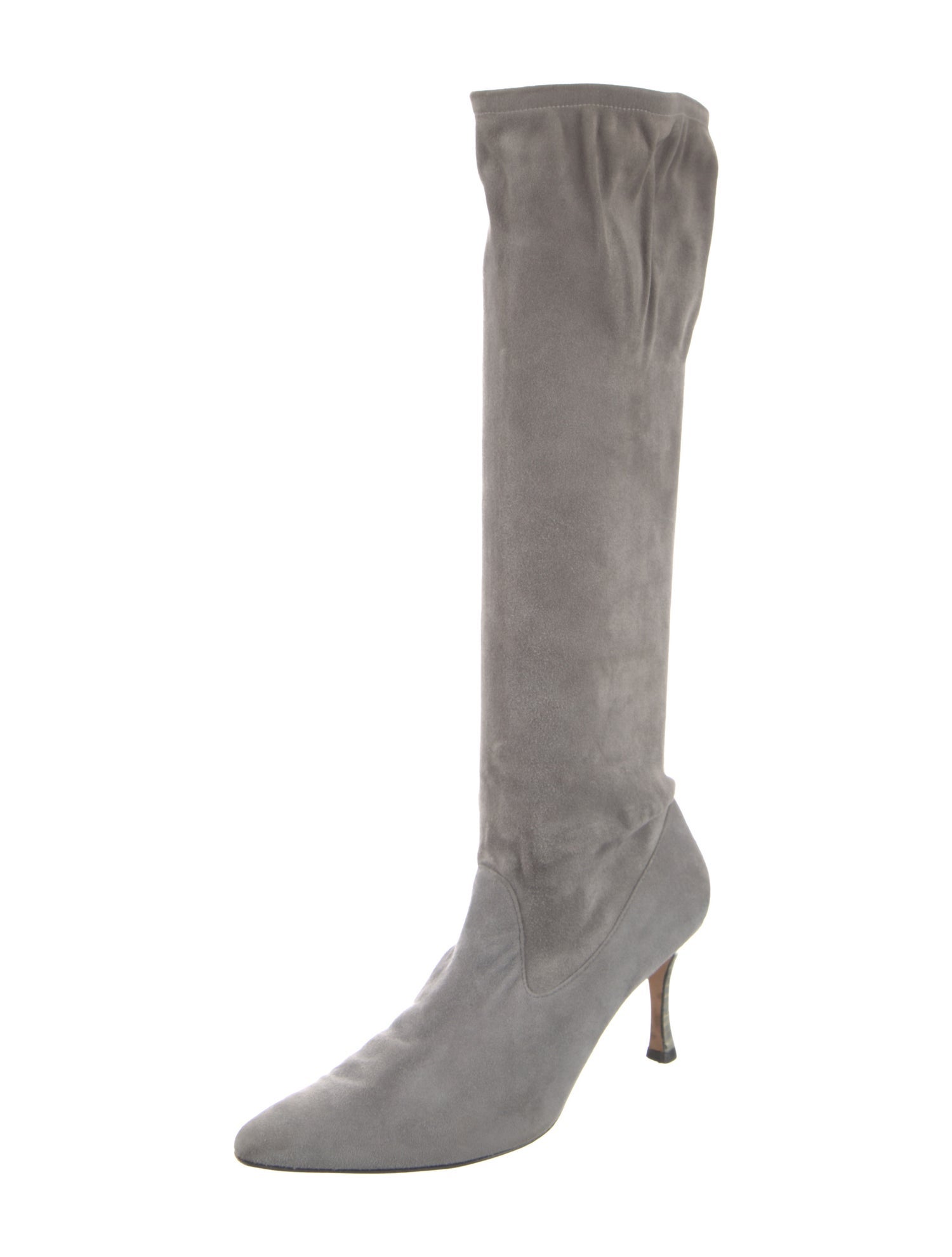 Manolo Blahnik Suede Boots