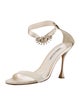 Manolo Blahnik Satin Sandals