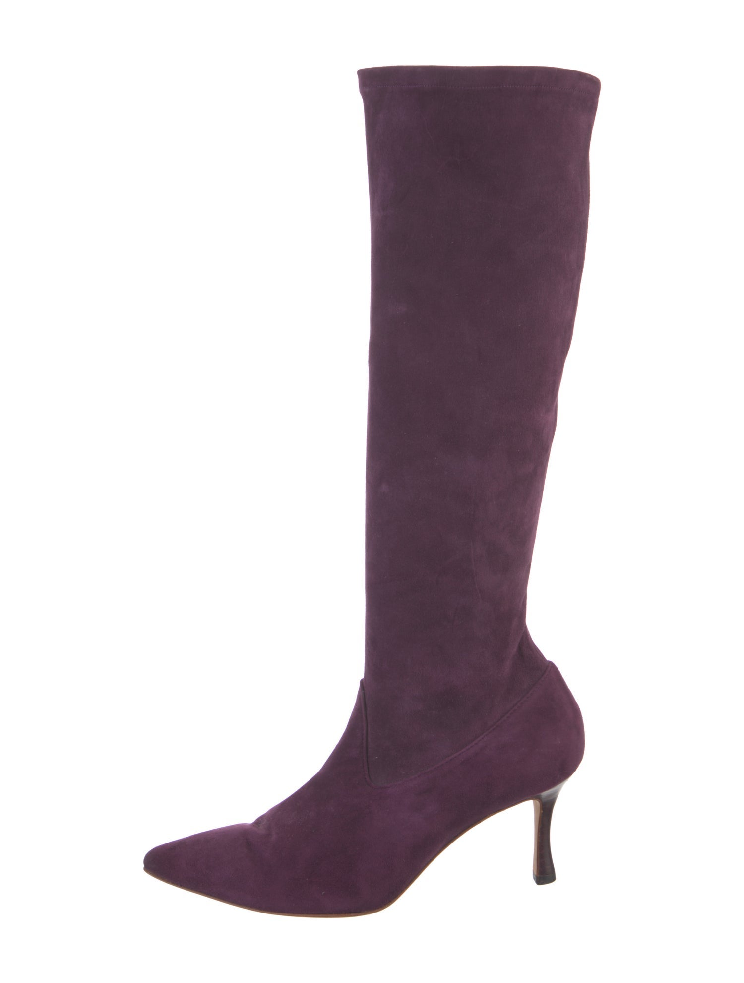 Manolo Blahnik Suede Boots