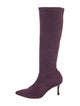 Manolo Blahnik Suede Boots