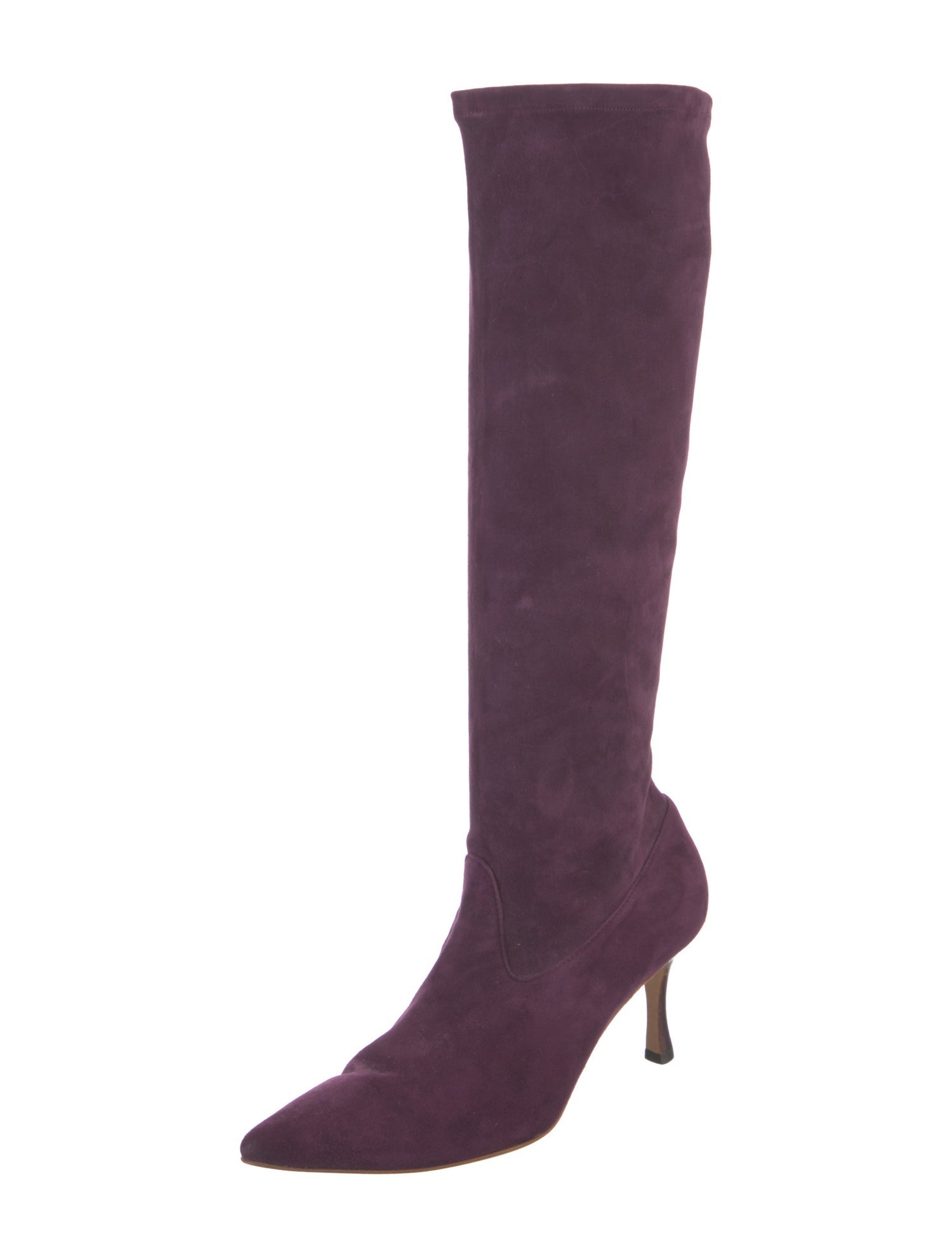 Manolo Blahnik Suede Boots