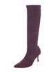 Manolo Blahnik Suede Boots