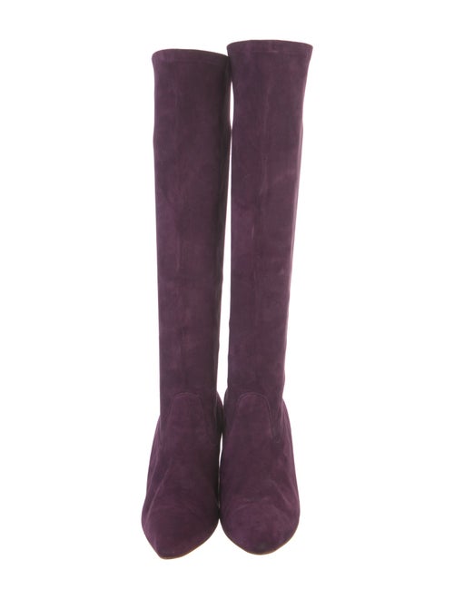 Manolo Blahnik Suede Boots