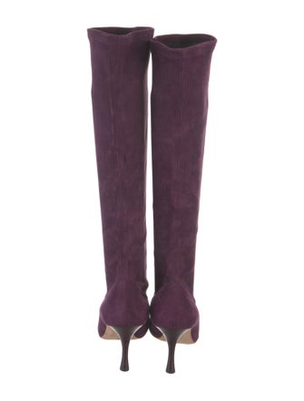 Manolo Blahnik Suede Boots