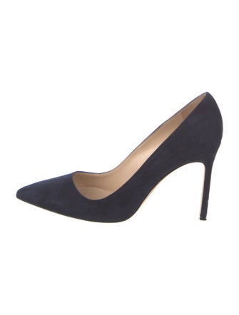 Manolo Blahnik Suede Pumps