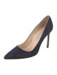 Manolo Blahnik Suede Pumps