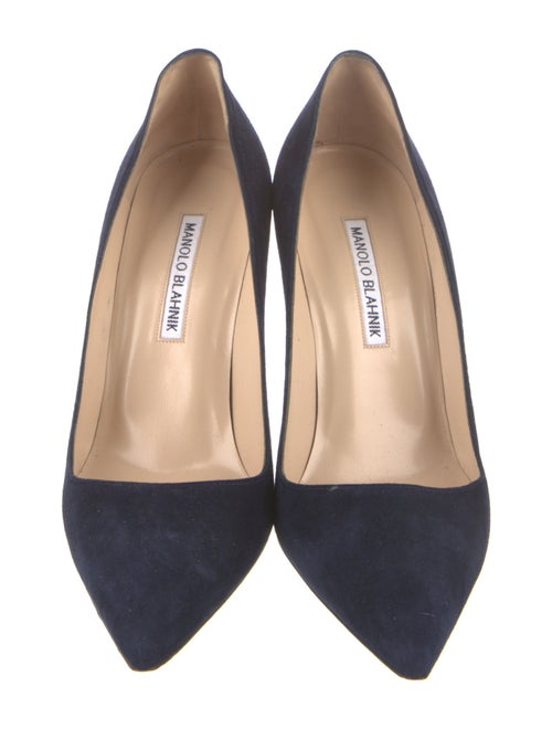 Manolo Blahnik Suede Pumps