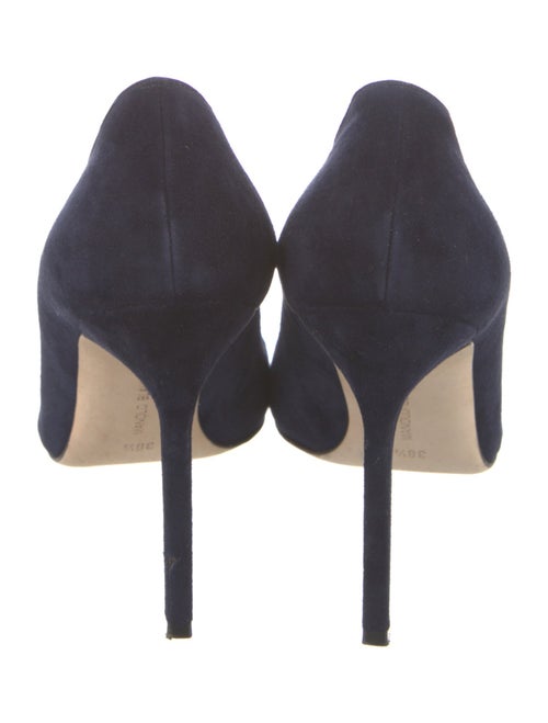 Manolo Blahnik Suede Pumps