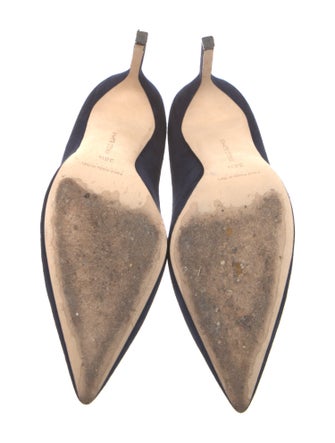 Manolo Blahnik Suede Pumps