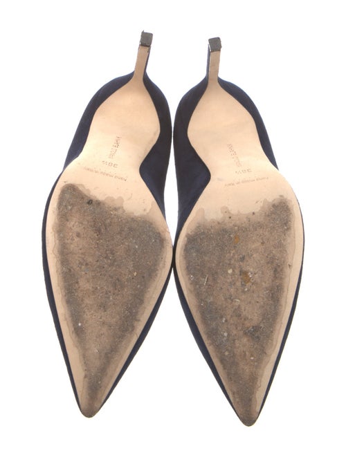 Manolo Blahnik Suede Pumps